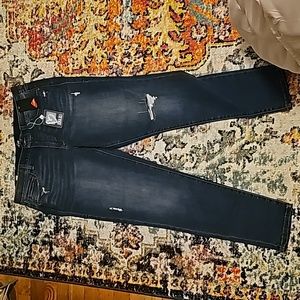 Lularoe distressed skinny fit jeans size 32